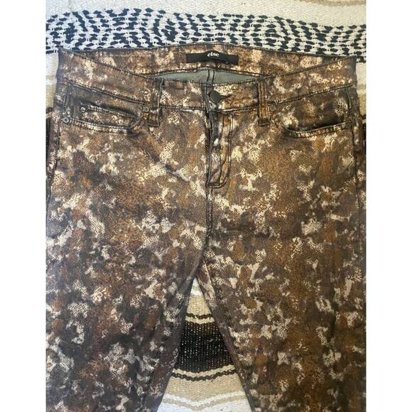 Else Jeans animal print pants size 29 - Picture 1 of 7